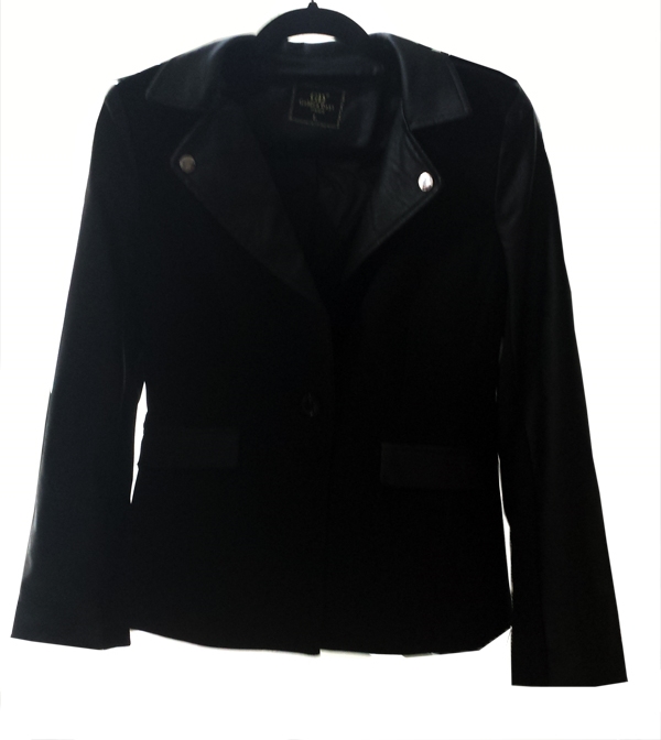 GD Paris Leather Trimmings Jacket